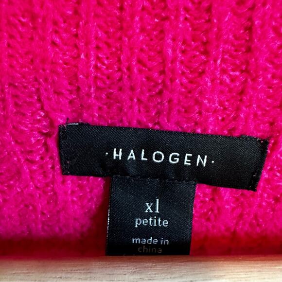 Halogen women’s sweater xl‎ petite pink - Picture 4 of 8